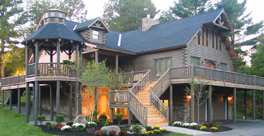 extreme makeover log home