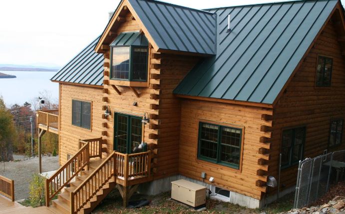 moose cedar log homes