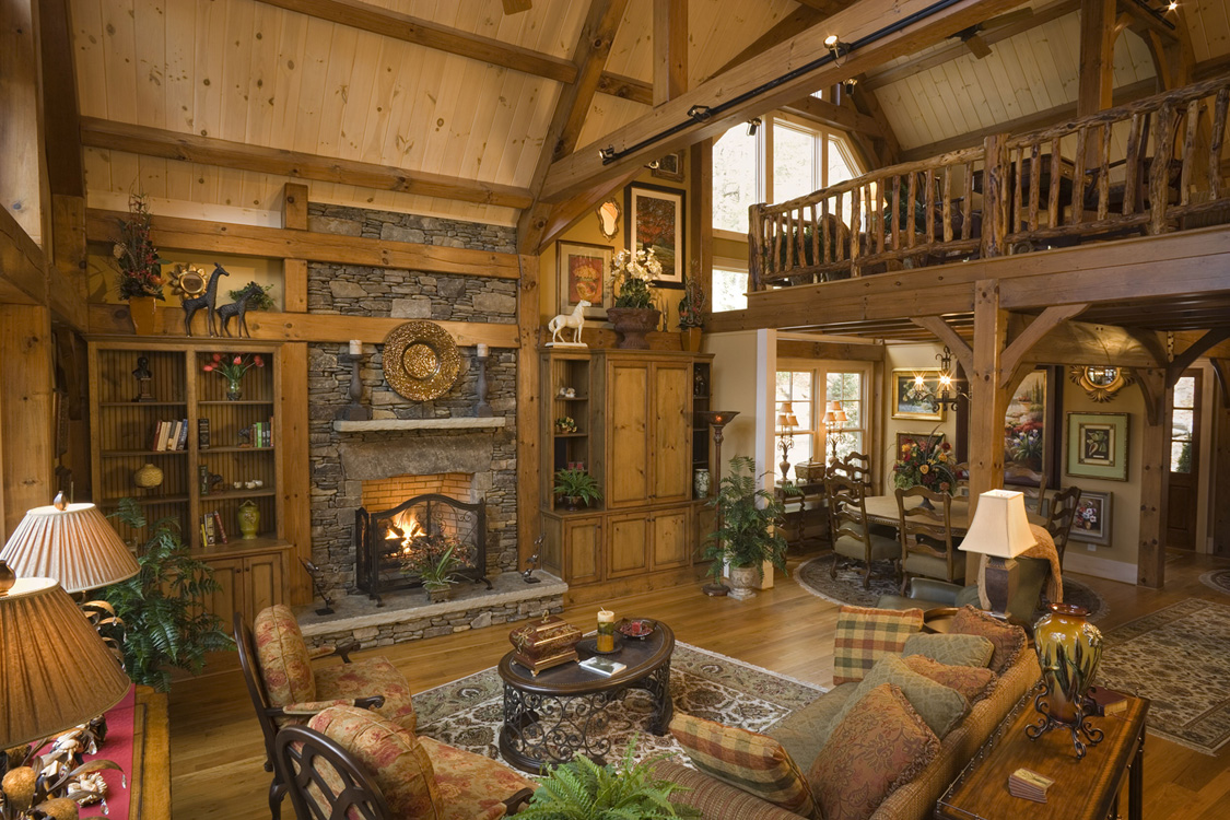 Log Home Interiors