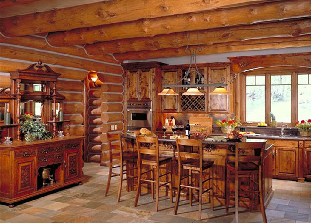 Log Home Interiors