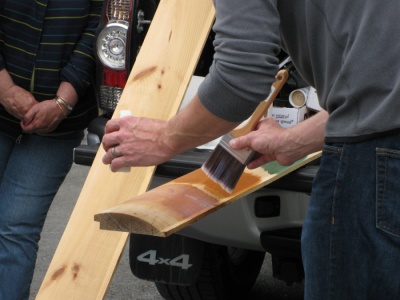 staining demonstration