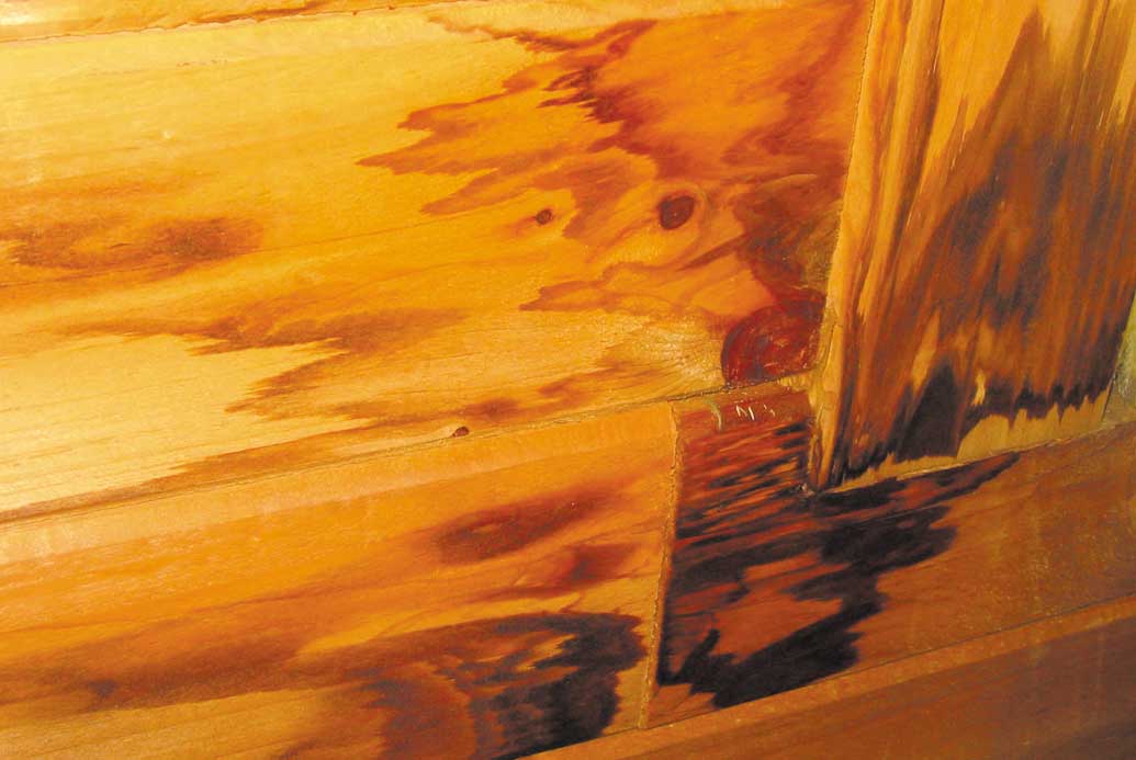 water stains stain wood rid getting