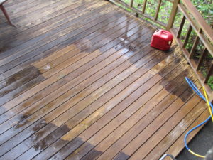 deck clean