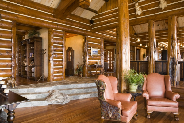 Log Home Interiors