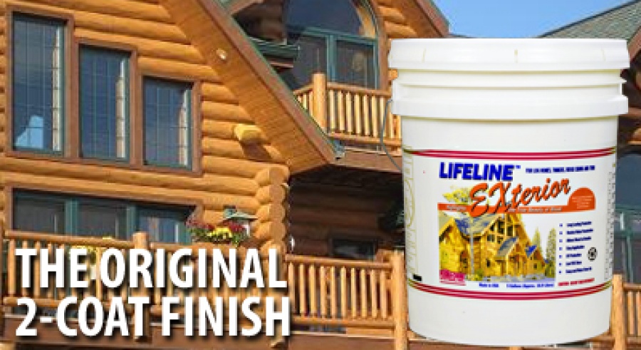 Lifeline Exterior Original Log Home Stain