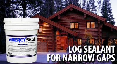 Check Mate® Log Caulk to Seal Cracks and Checks in Log Homes