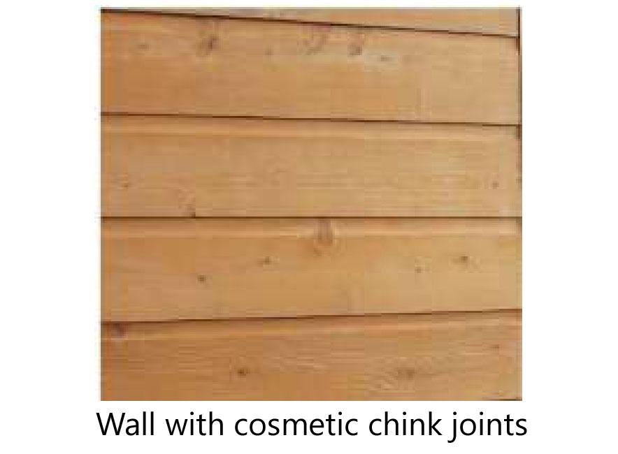 Chink Paint Versus Log Chinking