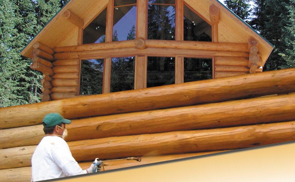 When Is It Time to Re-Stain Your Log Home? - Perma-Chink Systems
