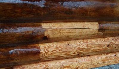 Pressure Washing Your Log Home