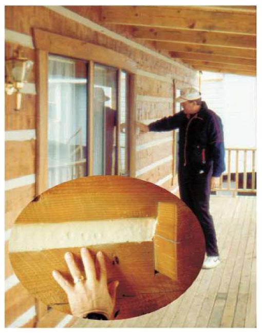 Protecting Uncured Chinking