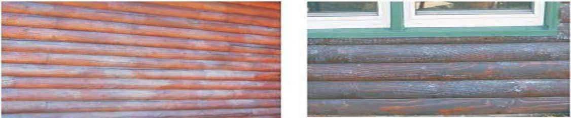 Blushing on Log Walls